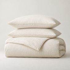 Постельное бельё Cotton, молочное