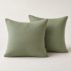 Наволочки Linen, шалфей, 2 шт.